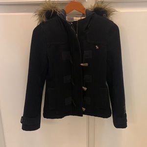 Kids Navy Abercrombie coat